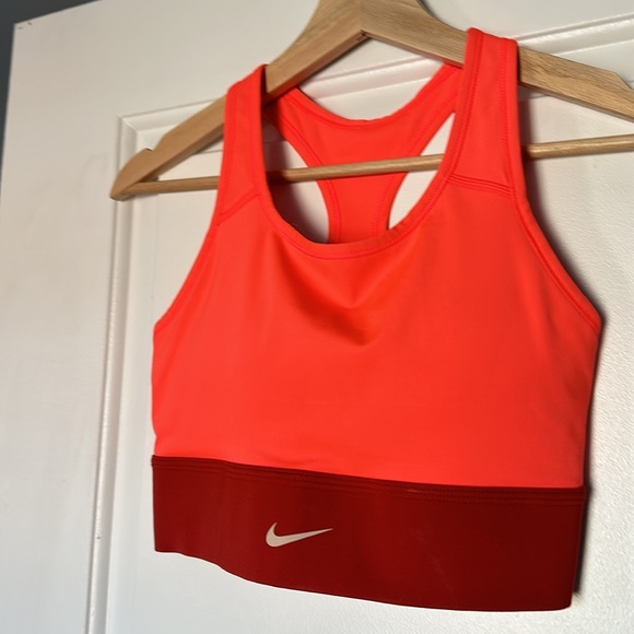 Nike Other - Nike Longline Sports Bra Dri-Fit Swoosh